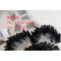尼龍管道刷，鐵絲扭刷，黑色試管刷