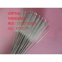 尼龍管道刷，鐵絲扭刷，白色試管刷
